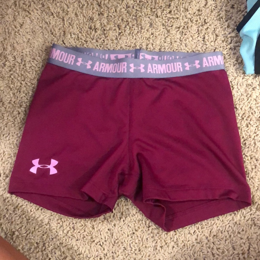 kids under armour spandex (youth medium)